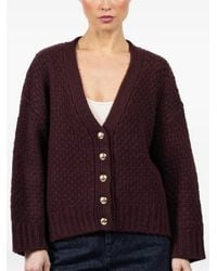 SABLYN - Tisch C Buttoned V-Neck Cardigan - Lyst