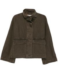 Christian Wijnants - High-Neck Denim Jacket - Lyst