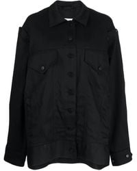 Melitta Baumeister - Chaqueta vaquera con mangas removibles - Lyst