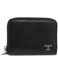 Tod's - Logo-Appliqué Cardholder - Lyst