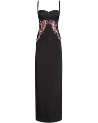 Etro - Embroidered Silk Dress - Lyst
