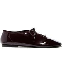 Proenza Schouler - Glove Lace-Up Ballet Flats - Lyst