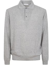 Cruciani - Long-Sleeve Polo Shirt - Lyst