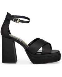Buffalo - May Cross Plateau-Sandalen - Lyst