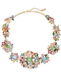 Jennifer Behr - Tudor Crystal-embellished Necklace - Lyst