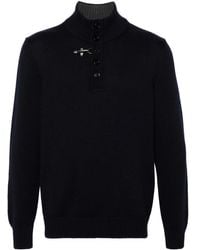 Fay - Turtleneck Virgin Wool Sweater - Lyst