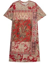 Pierre Louis Mascia - Patchwork-Print T-Shirt - Lyst