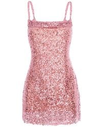 CuAnna - Kim Mini-Jurk Met Pailletten - Lyst