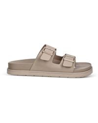 GANT - Buckle-Fastening Double-Strap Slides - Lyst