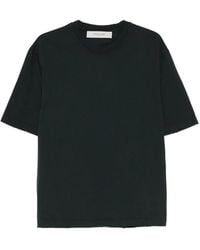 Golden Goose - Logo-Embroidered Bleached-Finish T-Shirt - Lyst