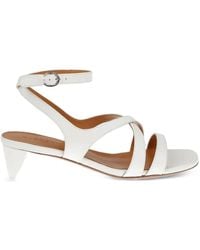 Robert Clergerie - Lolita Crossover Ankle-Strap Sandals - Lyst