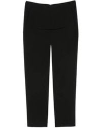 Rick Owens - Slit-Detail Zip-Fastening Midi Skirt - Lyst