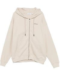 Off-White c/o Virgil Abloh - Hooded Zip Sweatshirt - Lyst