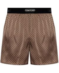 Tom Ford - Polka-Dot Pattern Silk Boxers - Lyst