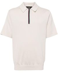 PS by Paul Smith - Knitted Organic-cotton Polo Shirt - Lyst