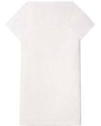 Nina Ricci - Textured Short-sleeve Mini Dress - Lyst