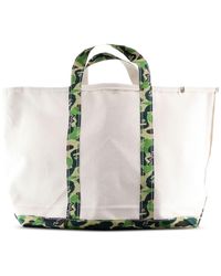 SAINT Mxxxxxx - X BAPE sac cabas à imprimé camouflage - Lyst