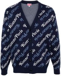 KENZO - X Verdy Jacquard Cardigan - Lyst