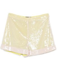 MVP WARDROBE - Sequin Bermuda Shorts - Lyst