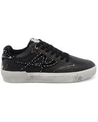 Ash - Moonlight Studded Leather Sneakers - Lyst
