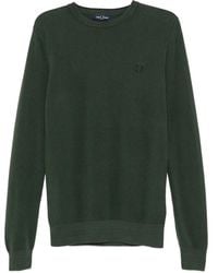 Fred Perry - Piqué Stitch Sweater - Lyst