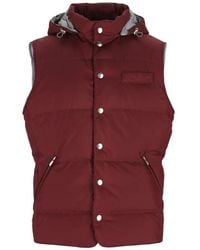 Brunello Cucinelli - Hooded Down Vest - Lyst