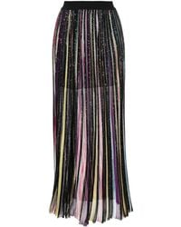 Missoni - Glitter-detail Pleated Skirt - Lyst