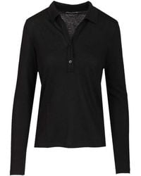 Al Duca d'Aosta - Fine-Knit Polo Shirt - Lyst