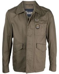Herno - Patch Detail Military Jacket - Lyst