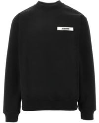 Jacquemus - Pull Gros Grain À Patch Logo - Lyst