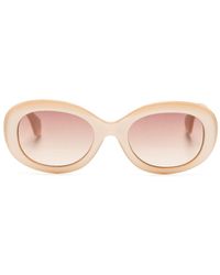 Vivienne Westwood - Gafas de sol Vivienne con montura oval - Lyst