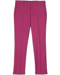 Paul Smith - Mélange-effect Tailored Trousers - Lyst