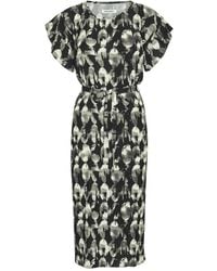Henrik Vibskov - Vestido Midi Pina Con Cinturón - Lyst