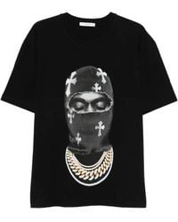 ih nom uh nit - Mask Crosses-Print T-Shirt - Lyst