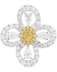 HYT Jewelry - 18K Platinum And Diamond Ring - Lyst