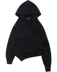 Junya Watanabe - Asymmetric-Design Cotton Hoodie - Lyst