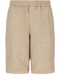 Giorgio Armani - Pantalones Cortos Elásticos - Lyst