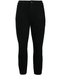 L'Agence - Vaqueros Capri Sada - Lyst