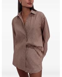 Taylor - Vertical-Stripe Shirt - Lyst