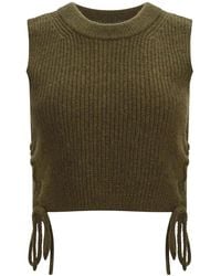 Altuzarra - Amani Knitted Crop Top - Lyst