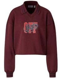 Off-White c/o Virgil Abloh - Cropped Cotton Hoodie - Lyst