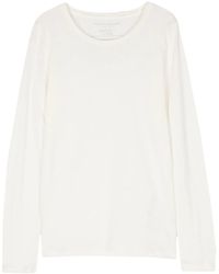 Majestic Filatures - Fein Gestricktes T-Shirt - Lyst