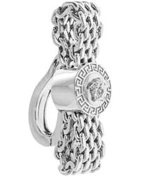 Versace - Medusa Oorbellen Met Schakels - Lyst