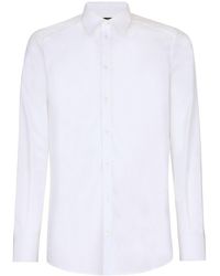 Dolce & Gabbana - Classic-collar Cotton Shirt - Lyst