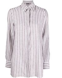 Kiton - ストライプ シャツ - Lyst