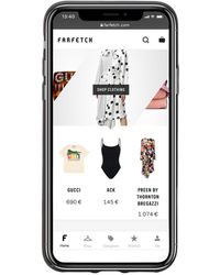 Prada IPhone X-Hülle mit Logo - Schwarz
