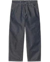 Carhartt - Og Single Knee Melbourne Denim Trousers - Lyst