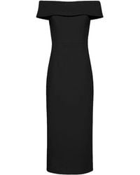 Rebecca Vallance - Amore Off-Shoulder Midi Dress - Lyst