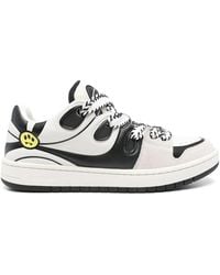 Barrow - Ollie Panelled Leather Sneakers - Lyst