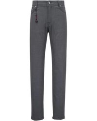 Marco Pescarolo - Straight Trousers - Lyst